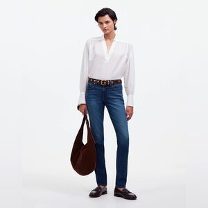 Madewell The Petite Mid-Rise Perfect Vintage Jean in Kenmere Wash size 26P